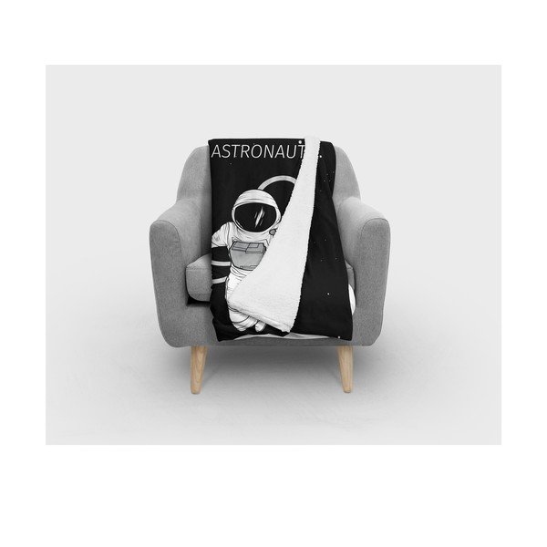 Černo-bílá dětská deka 120x180 cm – Oyo home-image-1