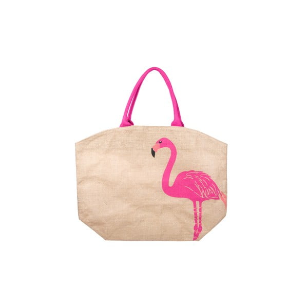 Plátěná taška Flamingo