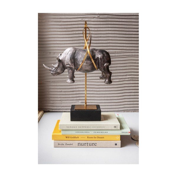 Dekorace Kare Design Hanging Rhino, výška 43 cm-image-1