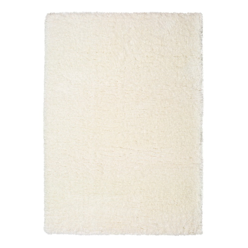 Bílý koberec Universal Floki Liso, 80 x 150 cm