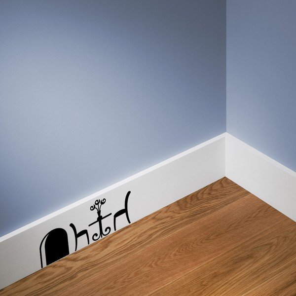 Samolepka Ambiance Mouse Hole And Table