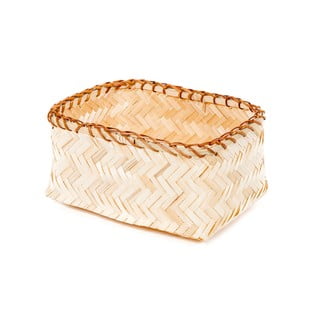 Úložný bambusový košík Compactor Halong Basket, 26 x 12 cm