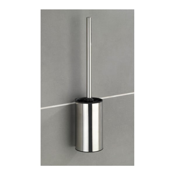 Nástěnný samodržící toaletní kartáč Wenko Turbo-Loc Detroit-image-1