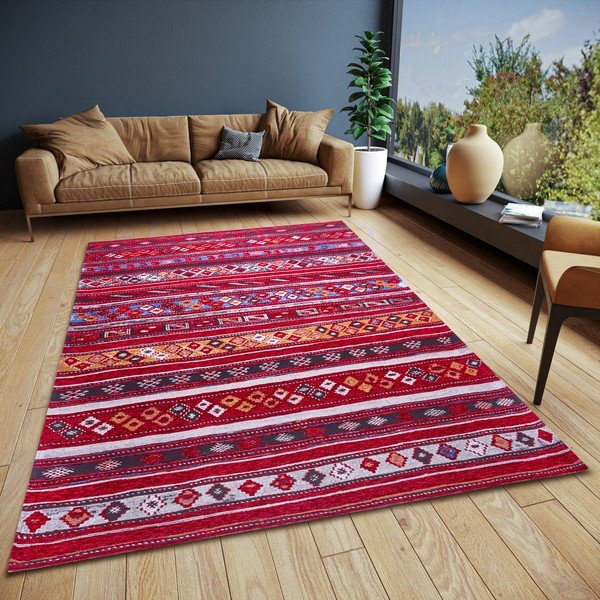 Vínový koberec 75x150 cm Yara – Hanse Home-image-1