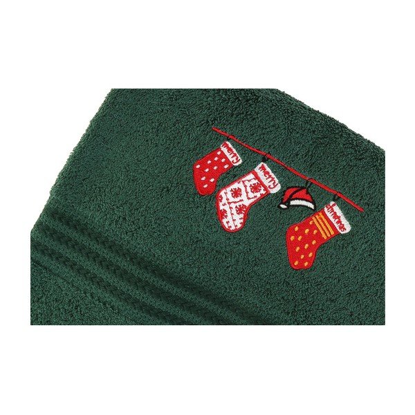 Sada 2 ručníků Corap Green Socks, 50 x 90 cm-image-3