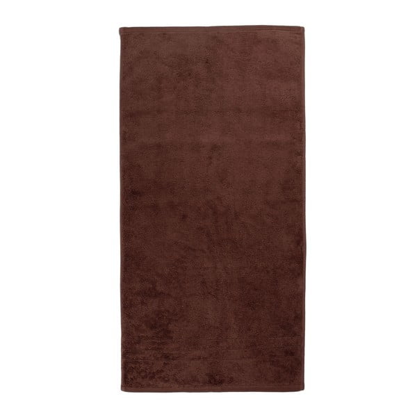 Tmavě hnědý  ručník Artex Omega, 50 x 100 cm