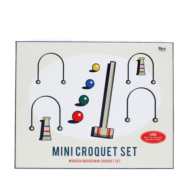 Stolní kroket Mini Croquet Set – Rex London-image-2