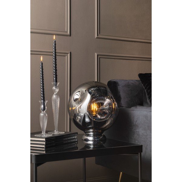 Skleněný svícen PT LIVING Swirl, výška 17 cm-image-1