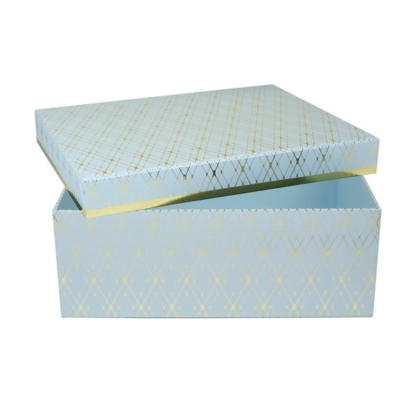 Modrá úložná krabice Tri-Coastal Design Stockholm