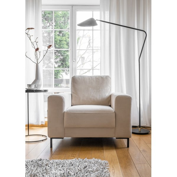 Béžové manšestrové křeslo Lofty Lilly – Miuform-image-1