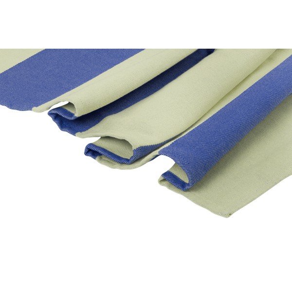 Světle žlutá/modrá bavlněná plážová osuška 100x160 cm Su – noo.ma-image-4