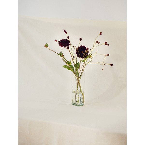 Skleněná ručně vyrobená váza (výška 24 cm) Tubu – noo.ma-image-4