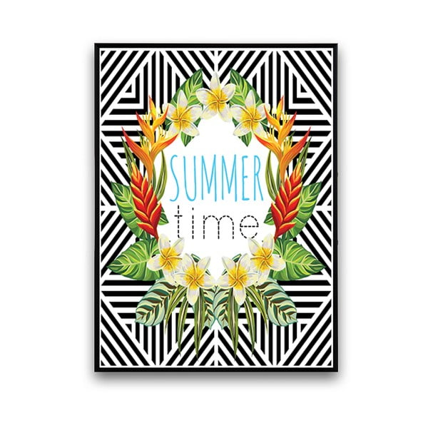 Plakát Summer Time, 30 x 40 cm
