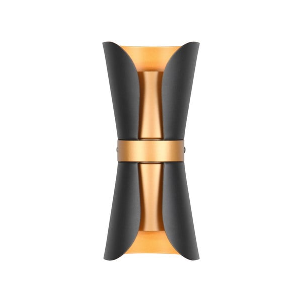 Nástěnné svítidlo v černo-bronzové barvě Coat – Trio-image-1