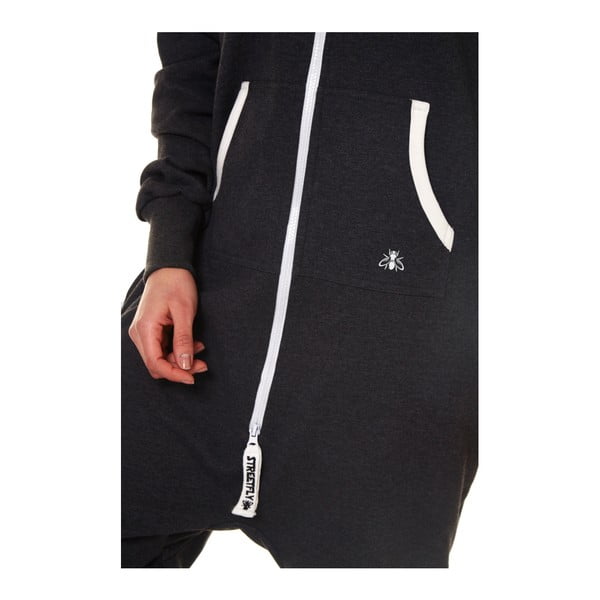 Tmavě šedý domácí unisex overal Streetfly, vel. L-image-4