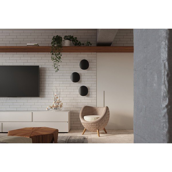 Černé nástěnné svítidlo Sollux Junker-image-4