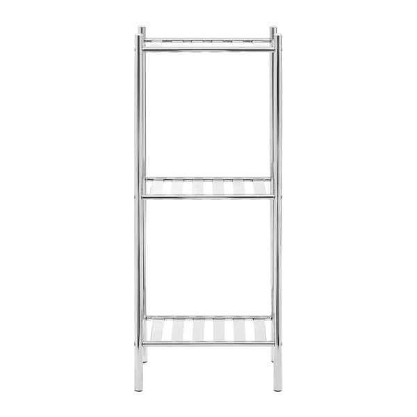 Koupelnový regál ve stříbrné barvě 33x78 cm – Premier Housewares-image-1