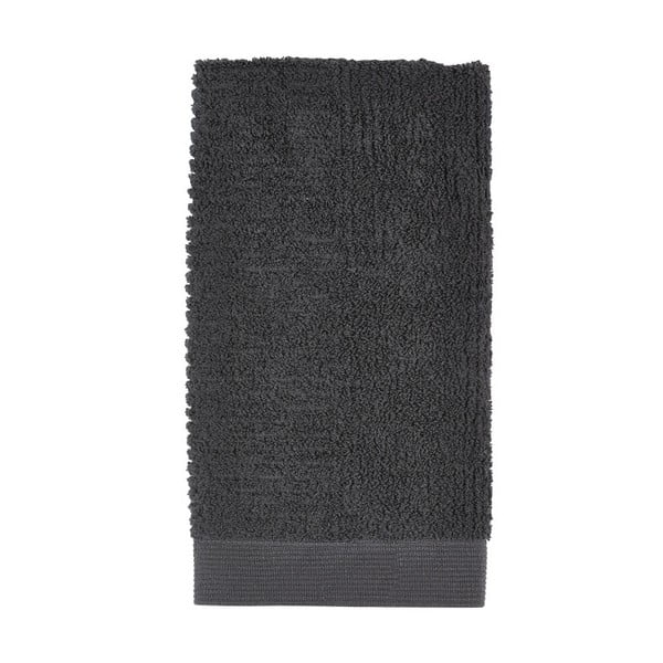 Černý ručník Zone Nova, 100 x 50 cm