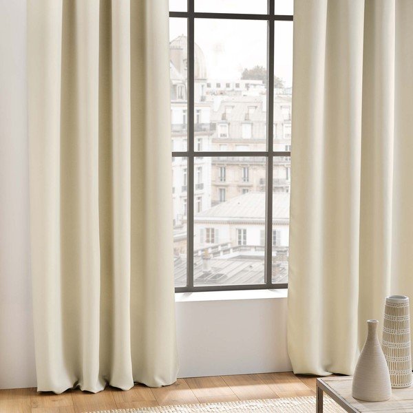 Krémový zatemňovací závěs 135x240 cm Occult – douceur d'intérieur-image-1