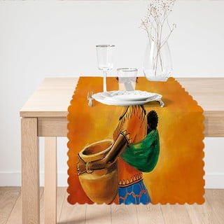 Běhoun na stůl Minimalist Cushion Covers African Ethnic, 45 x 140 cm