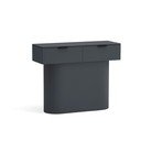 Antracitový konzolový stolek 36x100 cm Totem – Teulat