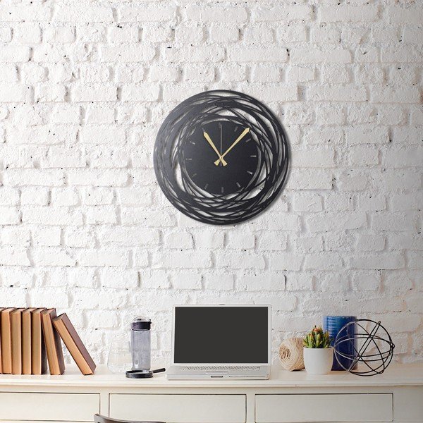 Kovové nástěnné hodiny Ball, ø 50 cm-image-1