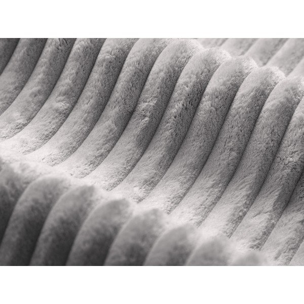 Světle šedý manšestrový taburet Dia – Micadoni -image-2