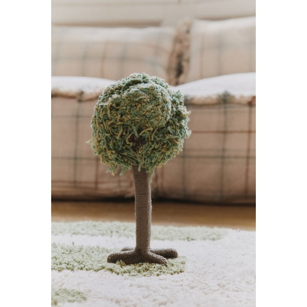 Zelený/krémový bavlněný dětský hrací koberec 90x130 cm Hyde Park – Lorena Canals-image-4