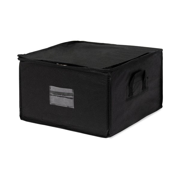 Černý úložný box se zapínáním na zip Compactor Compress Pack, 125 l