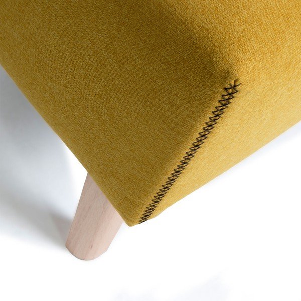 Žlutá lavice Kave Home Lydia-image-2