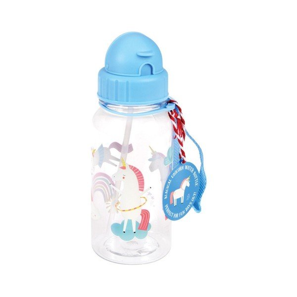 Modrá tritanová dětská lahev 500 ml Magical Unicorn – Rex London