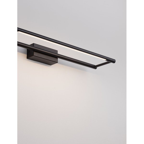 Matně černé ocelové LED nástěnné svítidlo s ohybatelnou konstrukcí Olas – Nova Luce-image-2