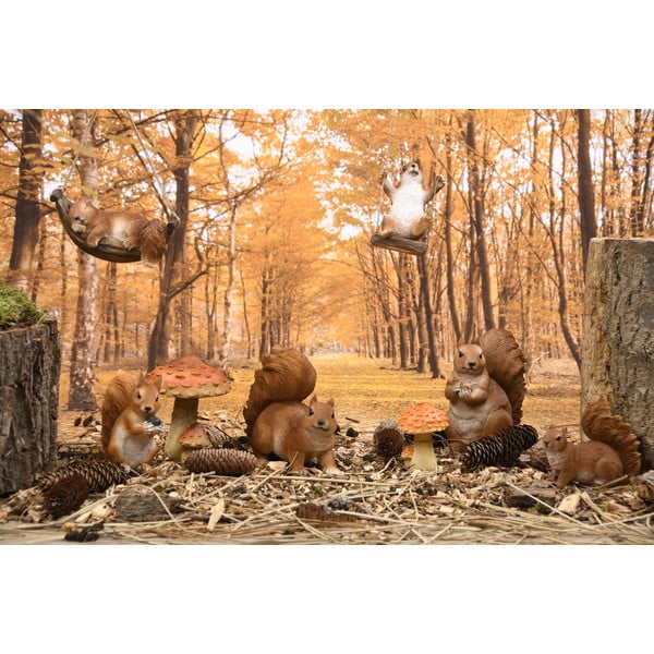 Polyresinová zahradní soška Squirrel – Esschert Design-image-1