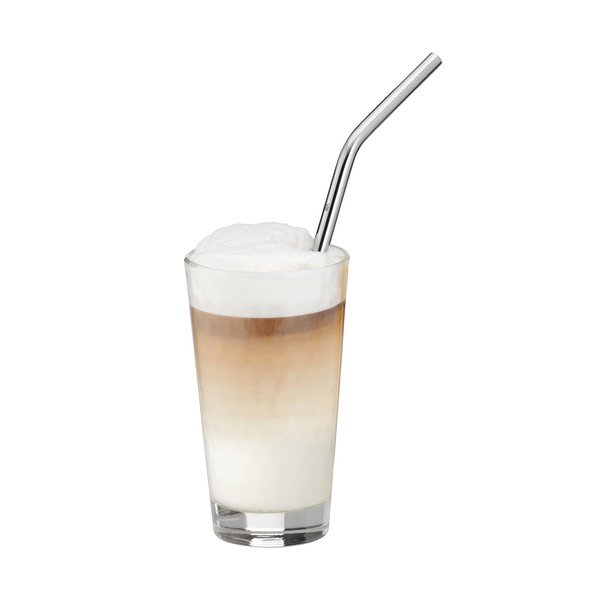 Kovová brčka v sadě 6 ks s čistícím kartáčkem – WMF-image-1