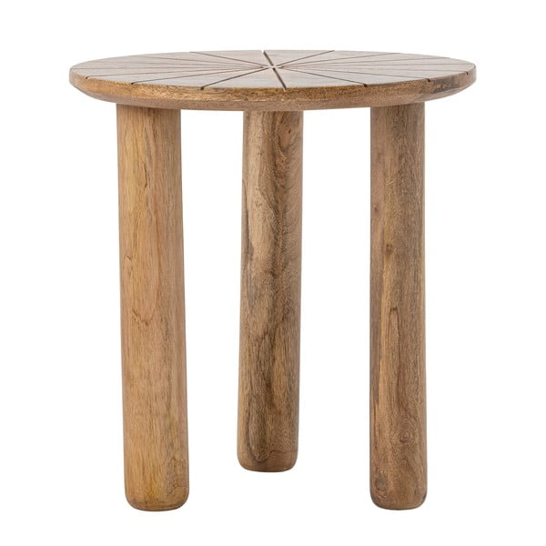 Kulatý odkládací stolek z mangového dřeva ø 40 cm Stella – Bloomingville-image-2
