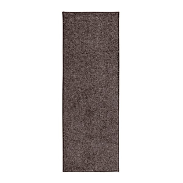 Antracitově šedý běhoun Hanse Home Pure, 80 x 300 cm