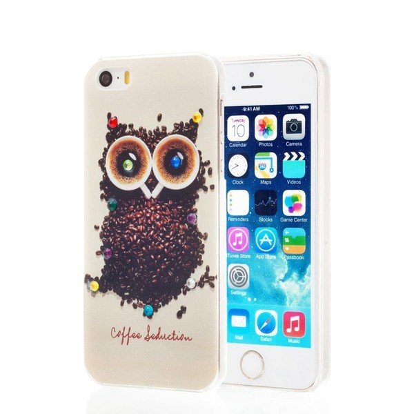 ESPERIA Owl s kamínky pro iPhone 5/5S