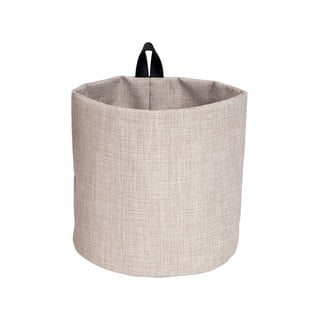 Béžový textilní organizér Bigso Box of Sweden Hang, ø 17 cm