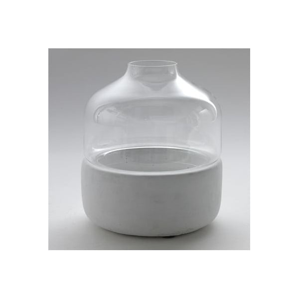 Váza Glass Stone, 23x26 cm