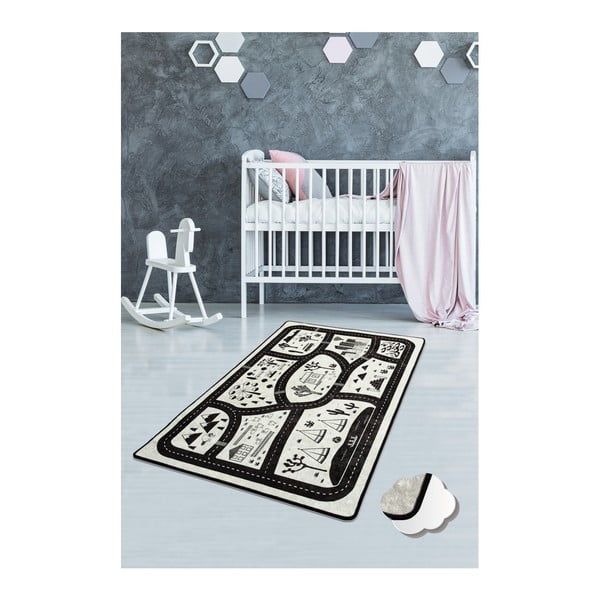 Dětský koberec Black City, 100 x 160 cm-image-2