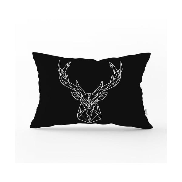 Dekorativní povlak na polštář Minimalist Cushion Covers Geometric Reindeer, 35 x 55 cm