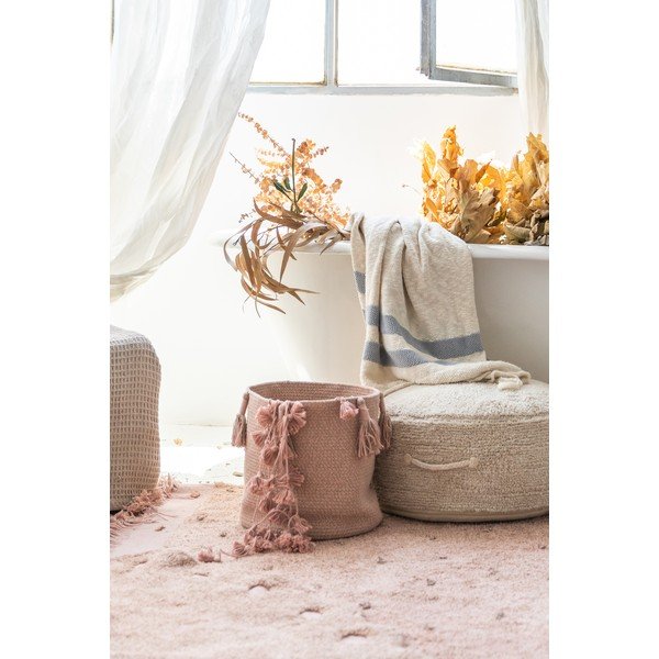 Látkový košík ø 30x30 cm Woody – Lorena Canals-image-3