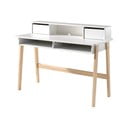 Bílý dětský psací stůl Vipack Kiddy