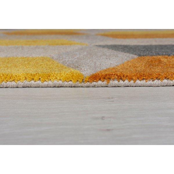 Žlutý koberec Flair Rugs Scope, 80 x 150 cm-image-3