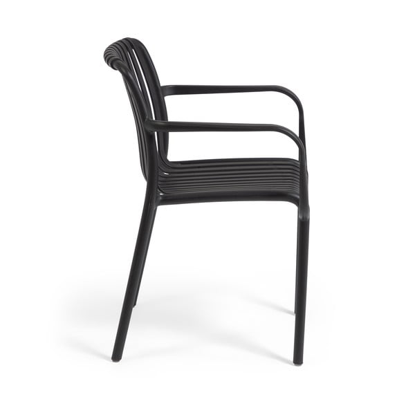 Černá zahradní židle Kave Home Isabellini-image-2