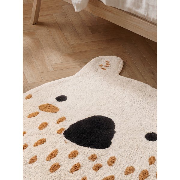 Krémový pratelný/ručně tkaný bavlněný dětský koberec 120x137 cm Snuggle Nienchen – Hanse Home-image-2