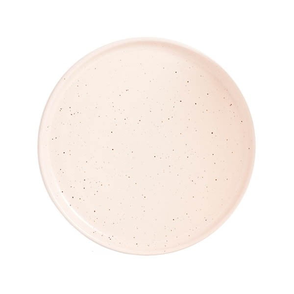 Světle růžový kameninový velký talíř ÅOOMI Dust, ø 27,5 cm