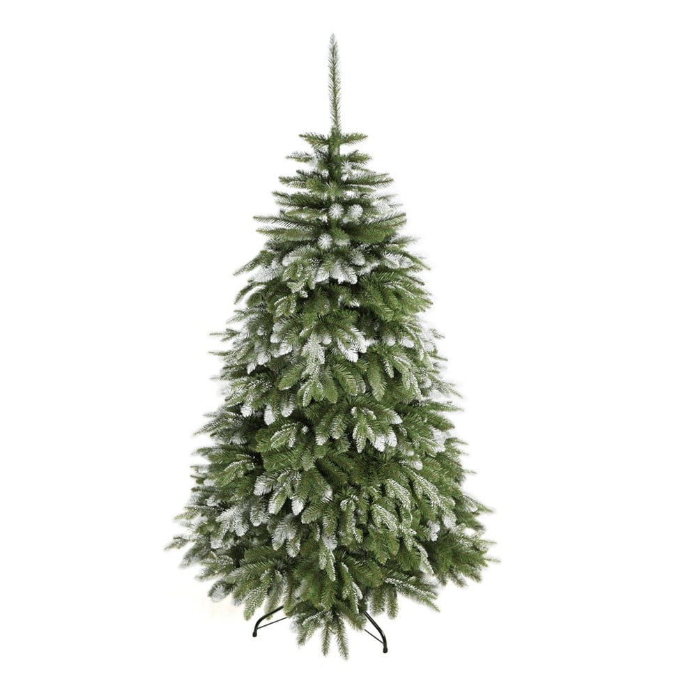 Umělý 3D vánoční stromeček zasněžený smrk, výška 180 cm