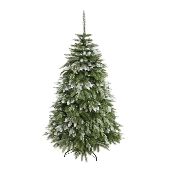 Umělý 3D vánoční stromeček zasněžený smrk, výška 220 cm