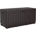 Hnědý plastový zahradní úložný box Kentwood – Keter